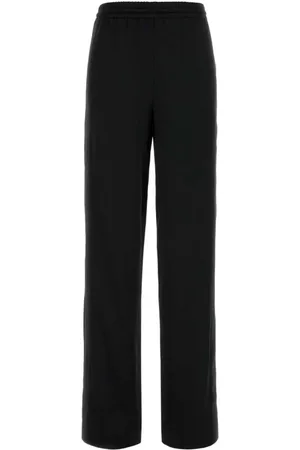 BLUMARINE Straight Trousers, female, , Size: XS Stretch Satin Joggers
