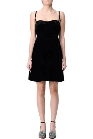 Michael Kors Short Dresses, female, , Size: XS Velvet Sweetheart Mini Dress