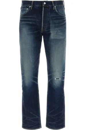 VISVIM Straight Jeans, male, , Size: S Dark Denim Straight Jeans