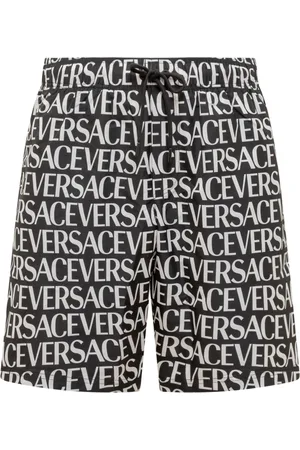 VERSACE Beachwear, male, , Size: 2XL Swim Shorts for Men