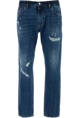 Dolce & Gabbana Slim-fit Jeans, male, , Size: S Classic Denim Jeans