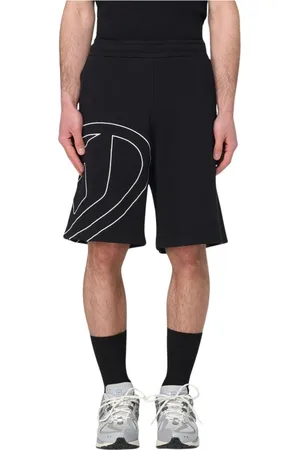 Diesel Casual Shorts, male, , Size: XS Graphic Side Logo Shorts