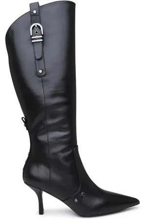 Stuart Weitzman Heeled Boots, female, , Size: 10 US Maverick Leather Heeled Boots
