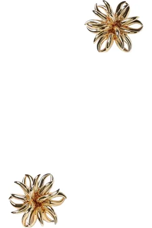 Cult Gaia Earrings, female, , Size: ONE SIZE Elegant Floral Metal Earrings