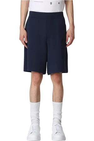 Armani Exchange Casual Shorts, male, , Size: S Embroidered Logo Sweatshorts