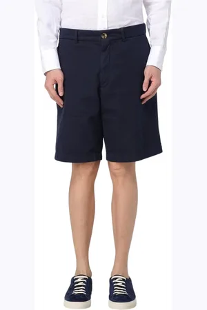 Brunello Cucinelli Casual Shorts, male, , Size: XL Black Casual Shorts