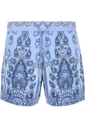 Etro Beachwear, male, , Size: M Stylish Printed Swim Shorts