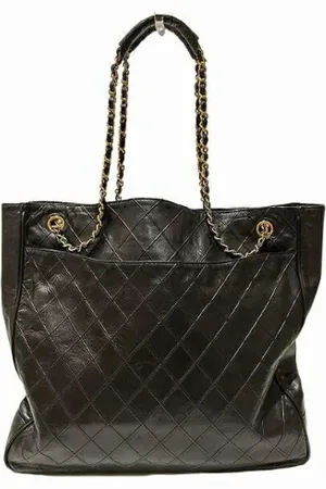 CHANEL Pre-owned Tote Bags, female, , Size: ONE SIZE Pre-owned Leather totes