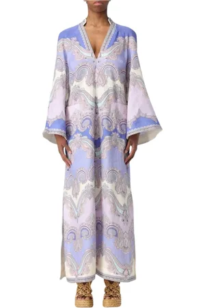 ZIMMERMANN Maxi Dresses, female, , Size: M Paisley Print Maxi Dress