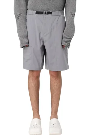 ROA Casual Shorts, male, , Size: M Versatile Grey Shorts with Belt
