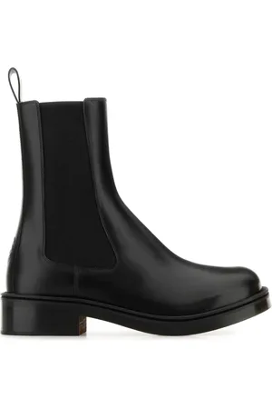 Alexander McQueen Chelsea Boots, male, , Size: 11 US Stylish Leather Ankle Boots