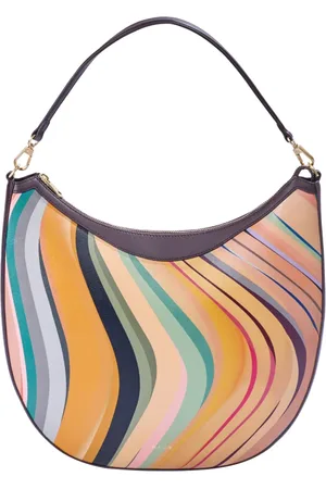 Paul Smith Shoulder Bags, female, , Size: ONE SIZE Dusky Swirl Leather Hobo Bag