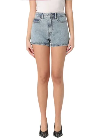 Alexander Wang Denim Shorts, female, , Size: W27 Denim Shorts Stylish Versatile Design