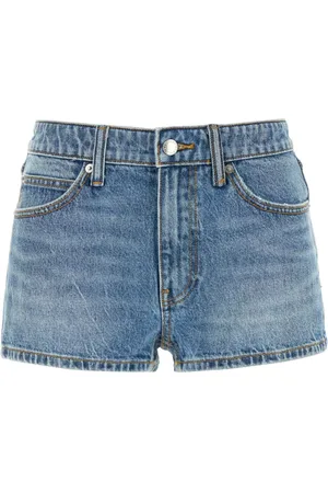 Alexander Wang Denim Shorts, female, , Size: W26 Denim Shorts for Women