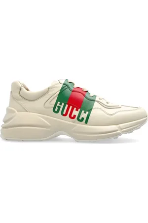 Gucci Sneakers, male, , Size: 11 US Ivory Platform Sneakers