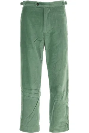 BODE Straight Trousers, male, , Size: W32 Velvet Pant