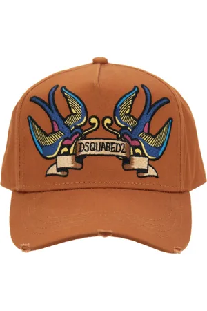 Dsquared2 Caps, unisex, , Size: ONE SIZE Embroidered Baseball Cap with Buckle