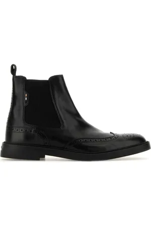HUGO BOSS Chelsea Boots, male, , Size: 8 US Leather Ankle Boots