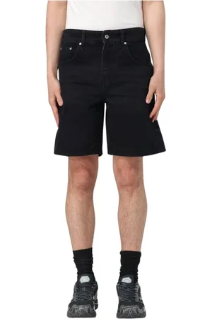 Represent Denim Shorts, male, , Size: W29 Blue Tailored Casual Shorts with Pockets