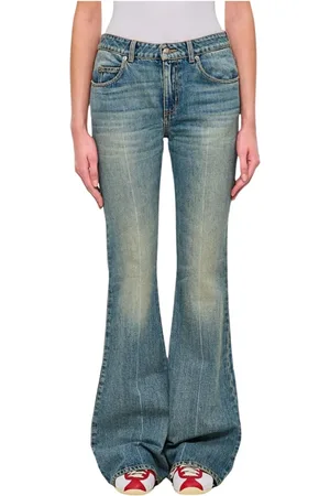 Alexander McQueen Flared Jeans, female, , Size: W28 Stylish Bootcut Jeans Women