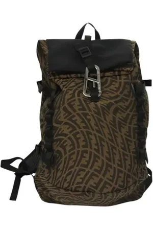 Fendi Pre-owned Backpacks, female, , Size: ONE SIZE Pre-owned Canvas backpacks