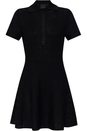 Givenchy Short Dresses, female, , Size: L Elegant Open Weave Mini Dress