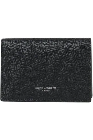 Saint Laurent Wallets & Cardholders, male, , Size: ONE SIZE Classic Leather Wallet with Card Slots