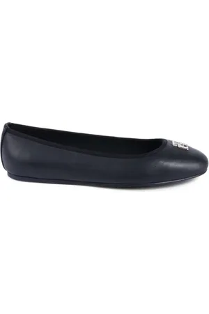 Tommy Hilfiger Ballerinas, female, , Size: 9 US Leather Ballerina Flats