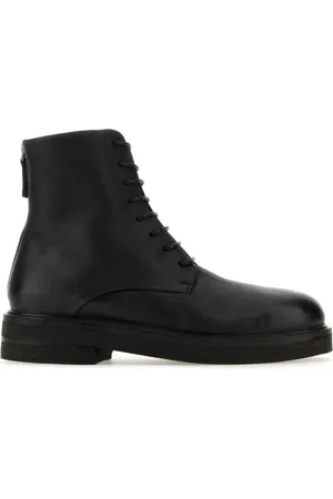 MARSÈLL Lace-up Boots, female, , Size: 9 US leather ankle boots