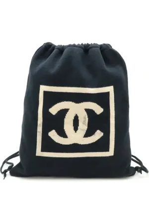CHANEL Pre-owned Backpacks, female, , Size: ONE SIZE Pre-owned Cotton backpacks