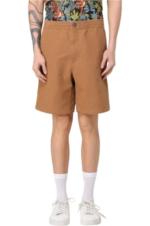 A.P.C. Casual Shorts, male, , Size: L Black Canvas Relaxed Fit Shorts