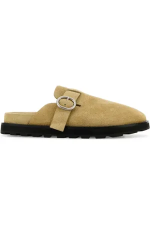Jil Sander Mules, male, , Size: 10 US Suede Slippers