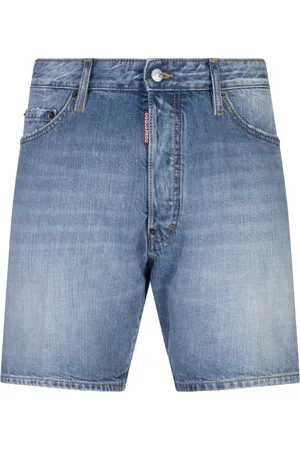 Dsquared2 Denim Shorts, male, , Size: 2XL Marine Wash Shorts for Men