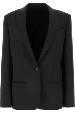 Serafini Blazers, female, , Size: 2XS Stretch Charcoal Blazer