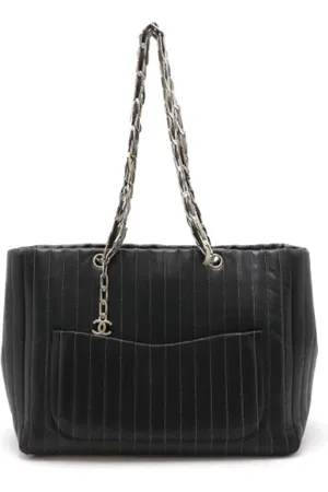 CHANEL Pre-owned Tote Bags, female, , Size: ONE SIZE Pre-owned Leather totes