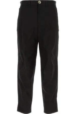 Lanvin Slim-fit Trousers, male, , Size: L Straight Leg Cropped Trousers