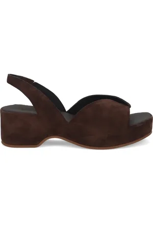 ROBERTO DEL CARLO Wedges, female, , Size: 7 US Suede Platform Sandals