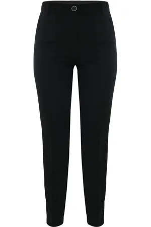 Kocca Slim-fit Trousers, female, , Size: S High Waist Straight Leg Suit Trousers