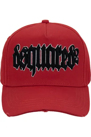 Dsquared2 Caps, unisex, , Size: ONE SIZE Gothic Style Baseball Cap with Buckle