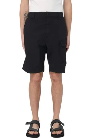 C.P. Company Casual Shorts, male, , Size: S Blue Cargo Pocket Stylish Shorts