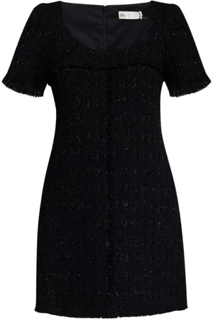 Tory Burch Short Dresses, female, , Size: S Tweed dress