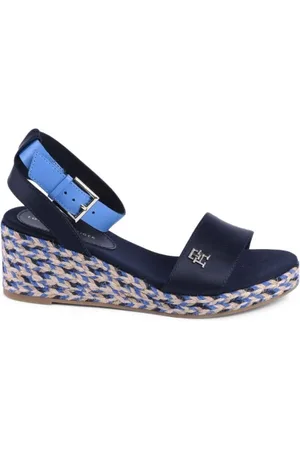 Tommy Hilfiger Wedges, female, , Size: 8 US Wedge Espadrille Sandals