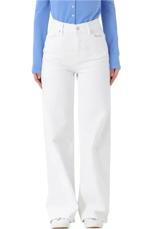 Frame Straight Jeans, female, , Size: W28 Wide Leg Jeans
