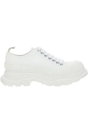 Alexander McQueen Sneakers, female, , Size: 9 US Canvas Tread Slick Sneakers