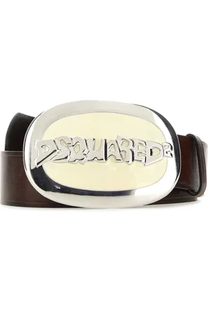 Dsquared2 Belts, female, , Size: 70 CM Logo Plaque Buckle Belt