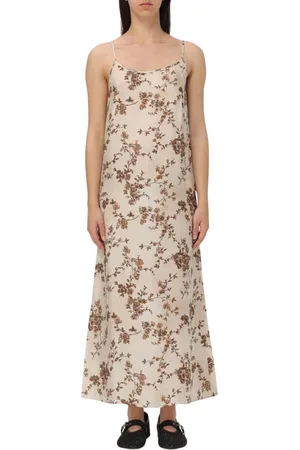 UMA WANG Maxi Dresses, female, , Size: L Floral Print Maxi Dress