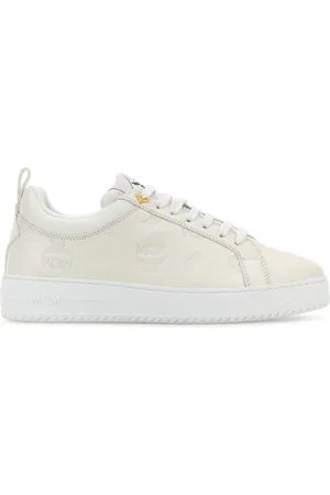 MCM Sneakers, female, , Size: 5 US Stylish Leather Sneakers