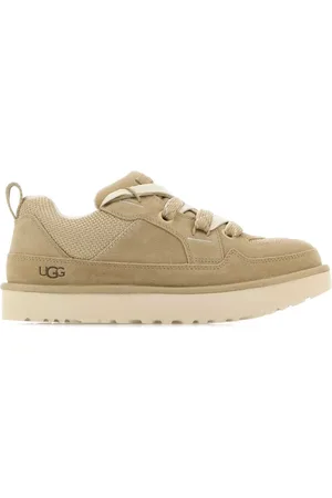 UGG Sneakers, male, , Size: 10 US Sand Suede Lowmel Sneakers