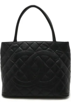 CHANEL Pre-owned Tote Bags, female, , Size: ONE SIZE Pre-owned Leather totes