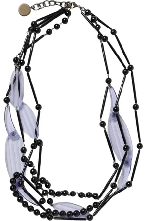 Giorgio Armani Necklaces, female, , Size: ONE SIZE Resin Bead Necklace